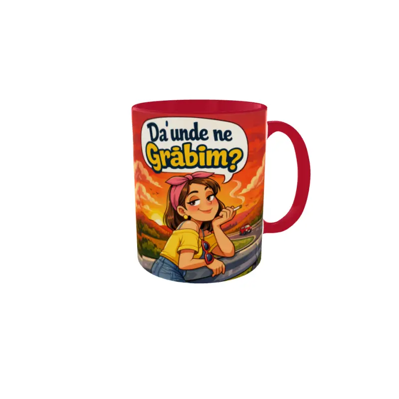 Da unde ne grabim, cana ceramica, 330ml, cgs1833